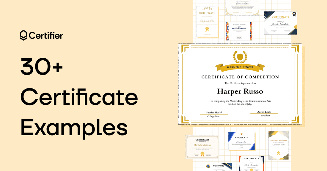 30+ Certificate Ideas To Boost Your Certificates’ Performance  - picture #1