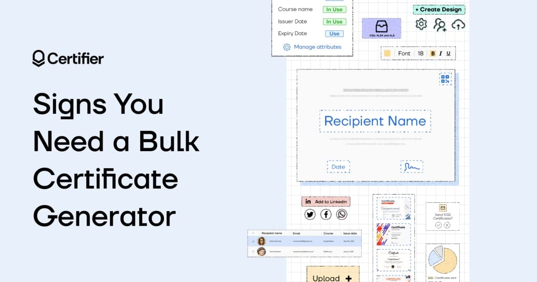 7 Signs Why You Need a Bulk Certificate Generator - picture #1