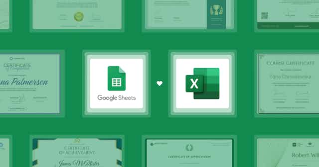 How to Create Certificates from Google Sheets and Excel? - picture #1