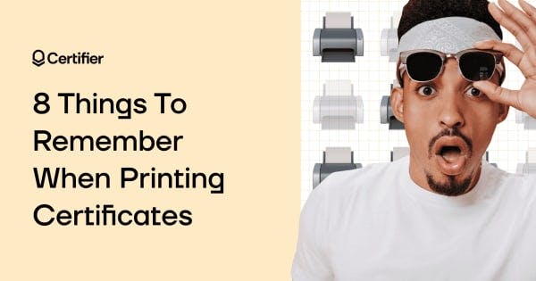 8 Considerations to Keep in Mind When You Print Certificates - picture #1