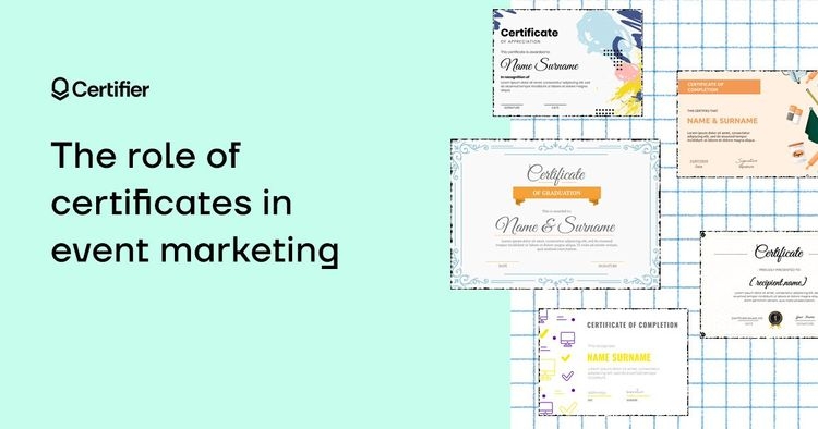 The Role of Certificates in Event Marketing cover image