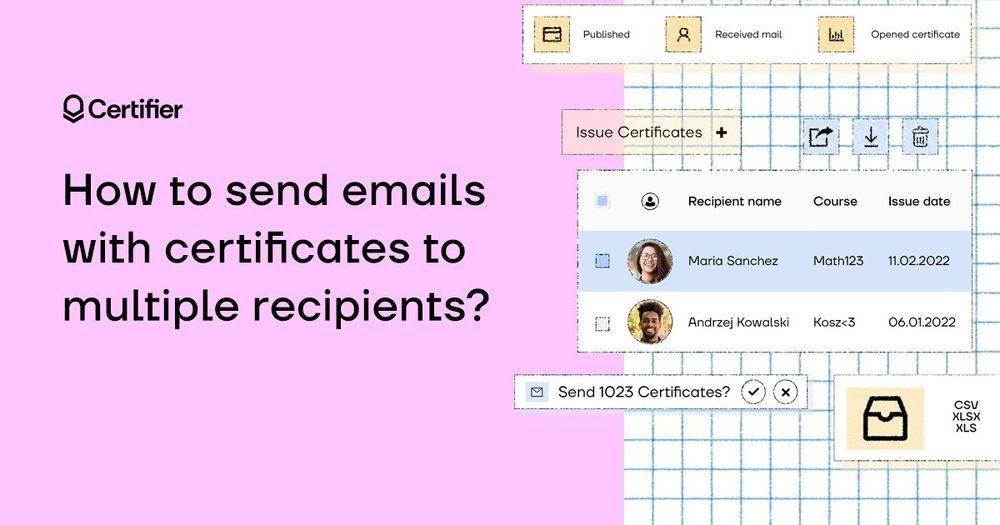 How To Send Emails With Certificates to Multiple Recipients? 3 Ways To Do It cover image
