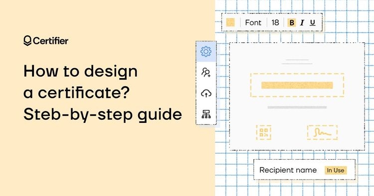 How to Design a Certificate? Step by Step Guide cover image