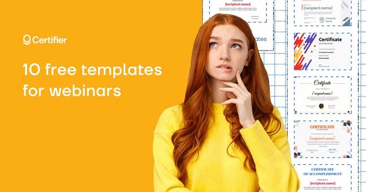 10 Free Certificate Templates for Webinars cover image