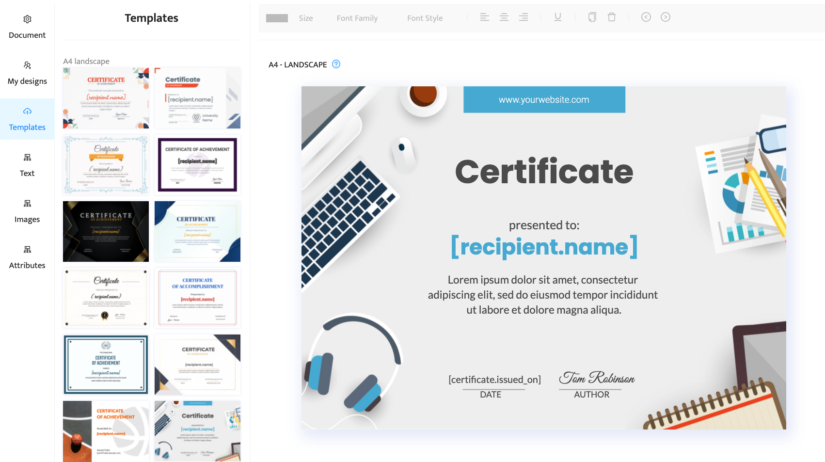 Certifier Free Certificate Maker