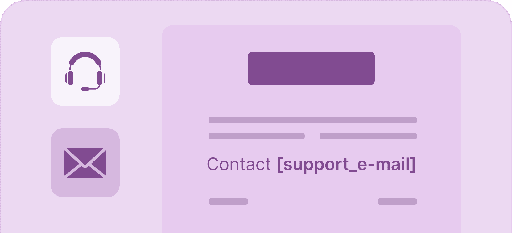 Add email for customer support - Certifier features