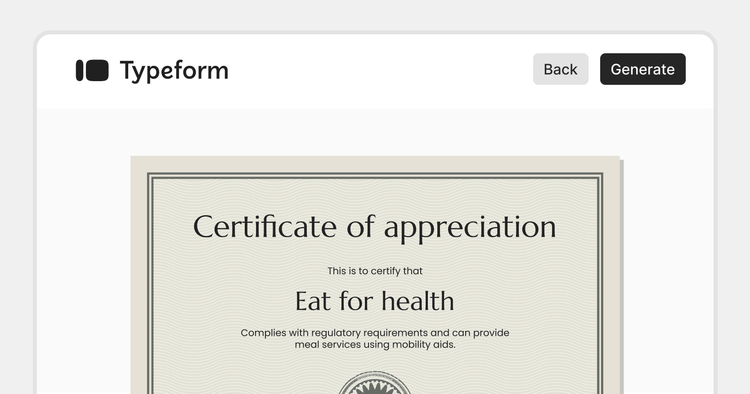 How to Generate Certificates With Typeform Surveys? cover image