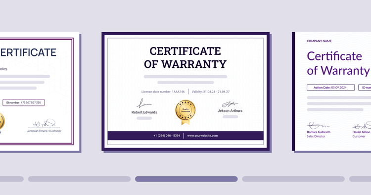 Warranty Certificates: Best Practices, Inspirations and Free Templates cover image